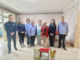 “爱在金秋 情暖重阳”重阳节志愿服务活动九游会登录j9入口济南能源工程集团开展(图9)