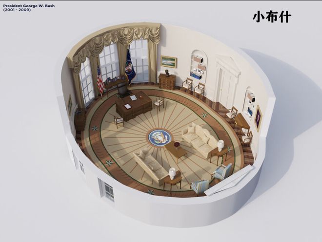 椭圆形办公室”演变史！J9国际集团美国白宫“(图1)
