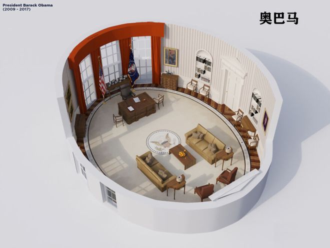 椭圆形办公室”演变史！J9国际集团美国白宫“(图4)