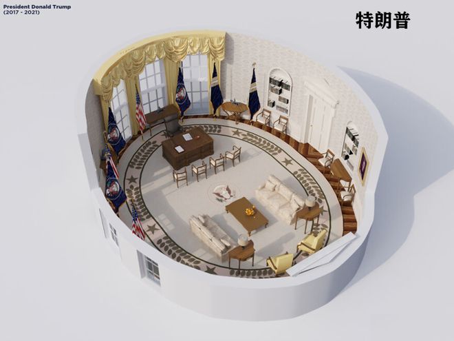 椭圆形办公室”演变史！J9国际集团美国白宫“(图8)
