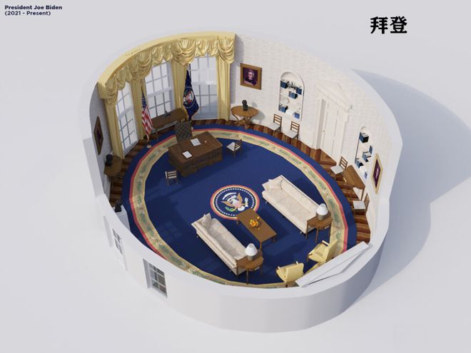 椭圆形办公室”演变史！J9国际集团美国白宫“(图41)